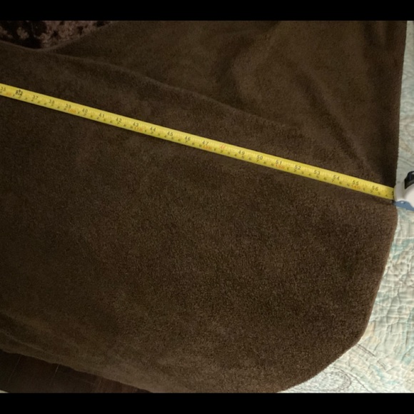 EUC Preston & York Brown Fuzzy Bear Cape/Wrap - Picture 7 of 7